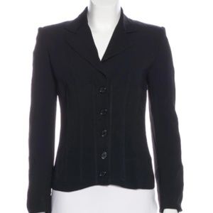 DOLCE & GABBANA Notch-Lapel Button-Up Blazer SzS
